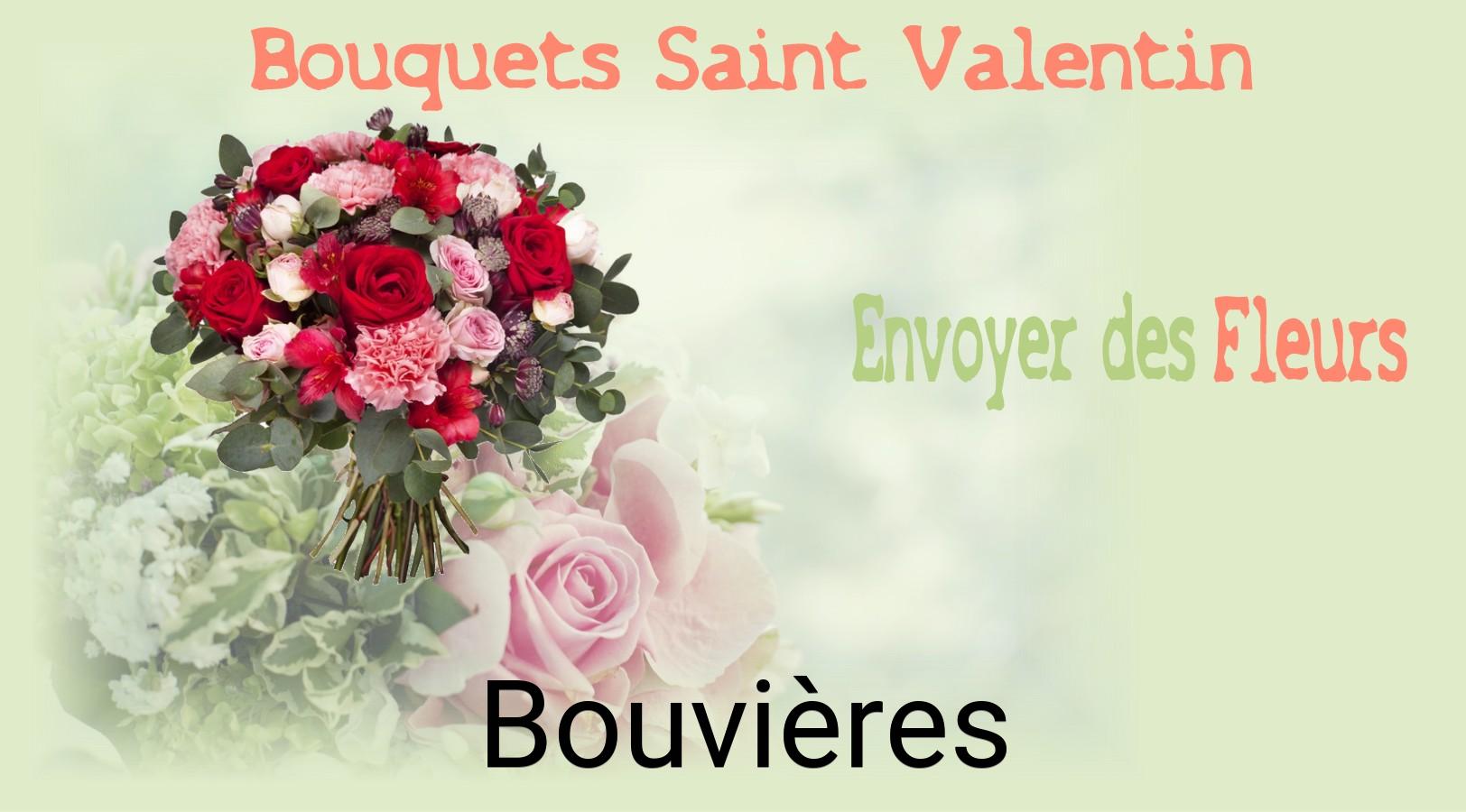 Roses de Saint-Valentin livrées à Bouvières